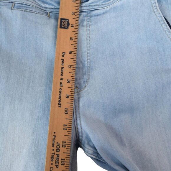 Pilcro Anthropologie High Rise Bootcut Flare Jeans Light Wash Size 30 70's - Picture 8 of 9